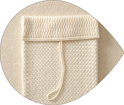 モバイルバッグ【ホワイト】